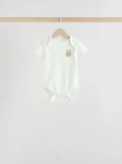 Neutral Baby Short Sleeve Bodysuits 5 Pack