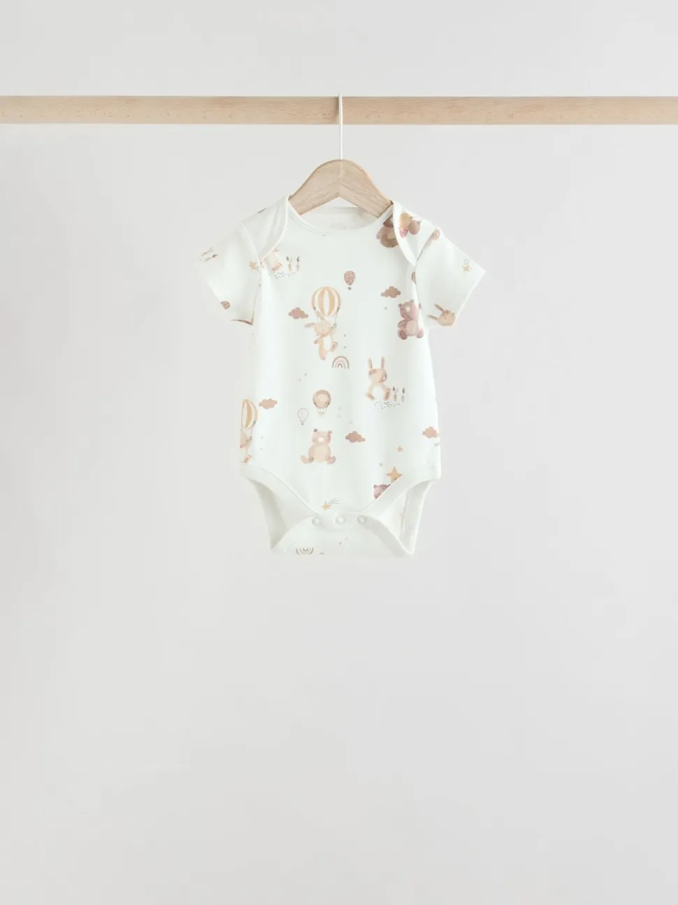 Neutral Baby Short Sleeve Bodysuits 5 Pack