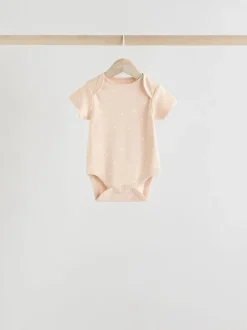 Neutral Baby Short Sleeve Bodysuits 5 Pack