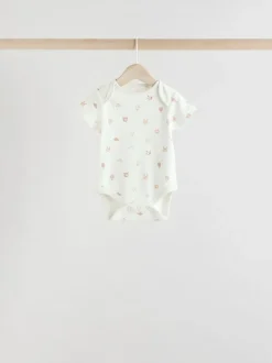 Neutral Baby Short Sleeve Bodysuits 5 Pack