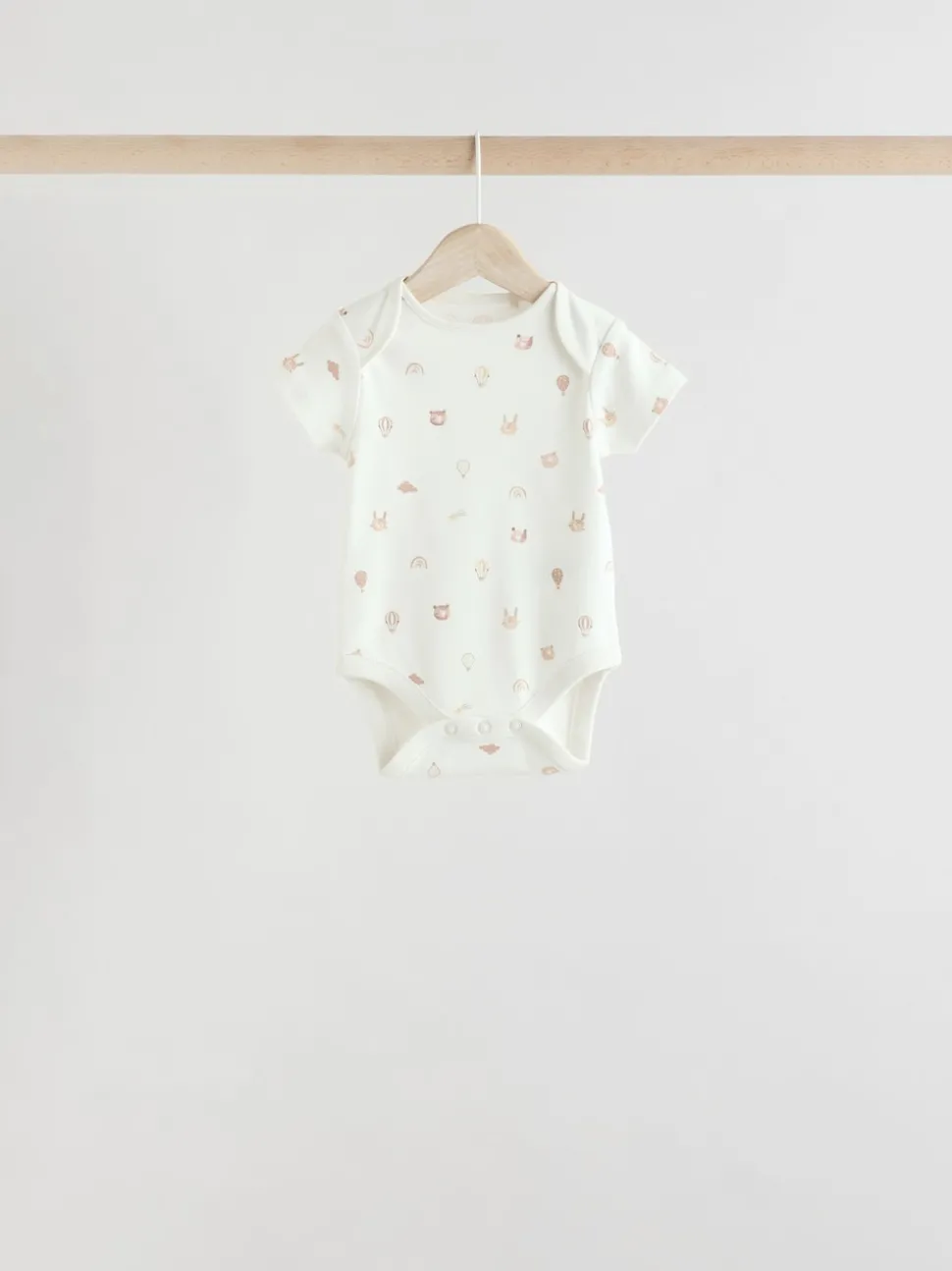 Neutral Baby Short Sleeve Bodysuits 5 Pack