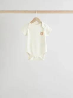 Neutral Baby Short Sleeve Bodysuits 5 Pack