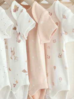 Neutral Baby Short Sleeve Bodysuits 5 Pack