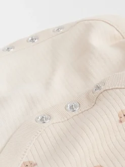 Neutral Bear Baby Long Sleeve Bodysuits 5 Pack