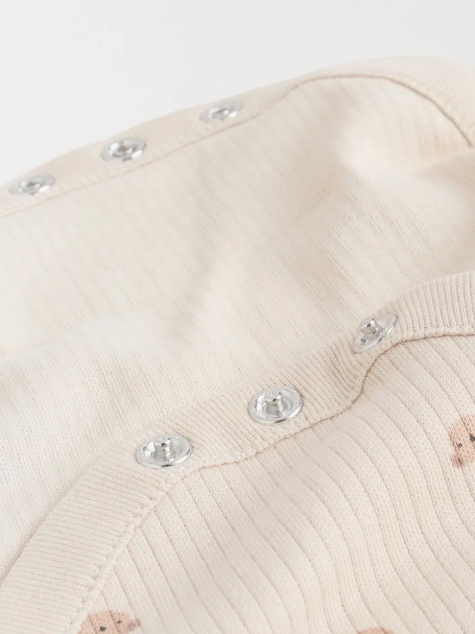 Neutral Bear Baby Long Sleeve Bodysuits 5 Pack