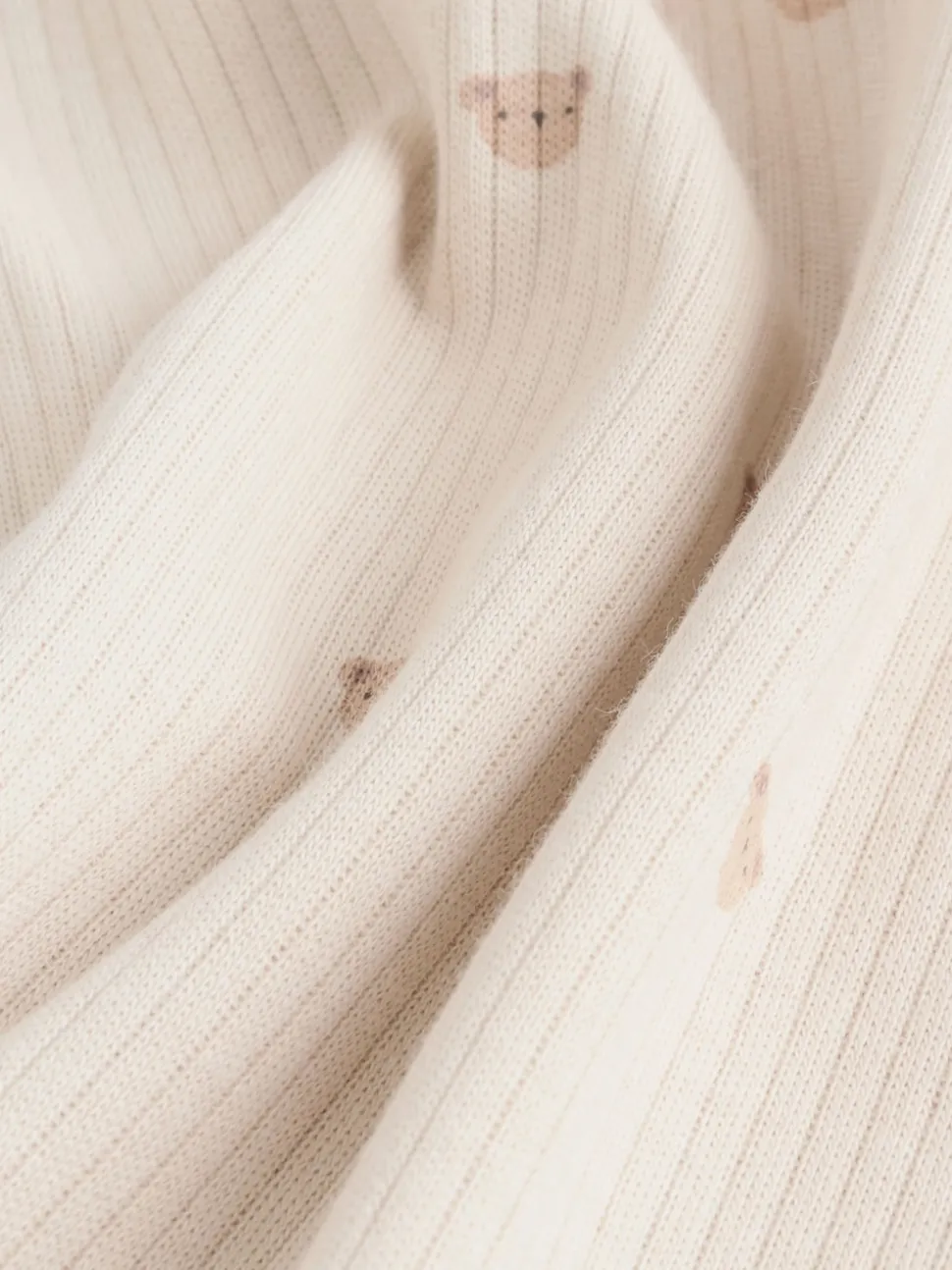 Neutral Bear Baby Long Sleeve Bodysuits 5 Pack