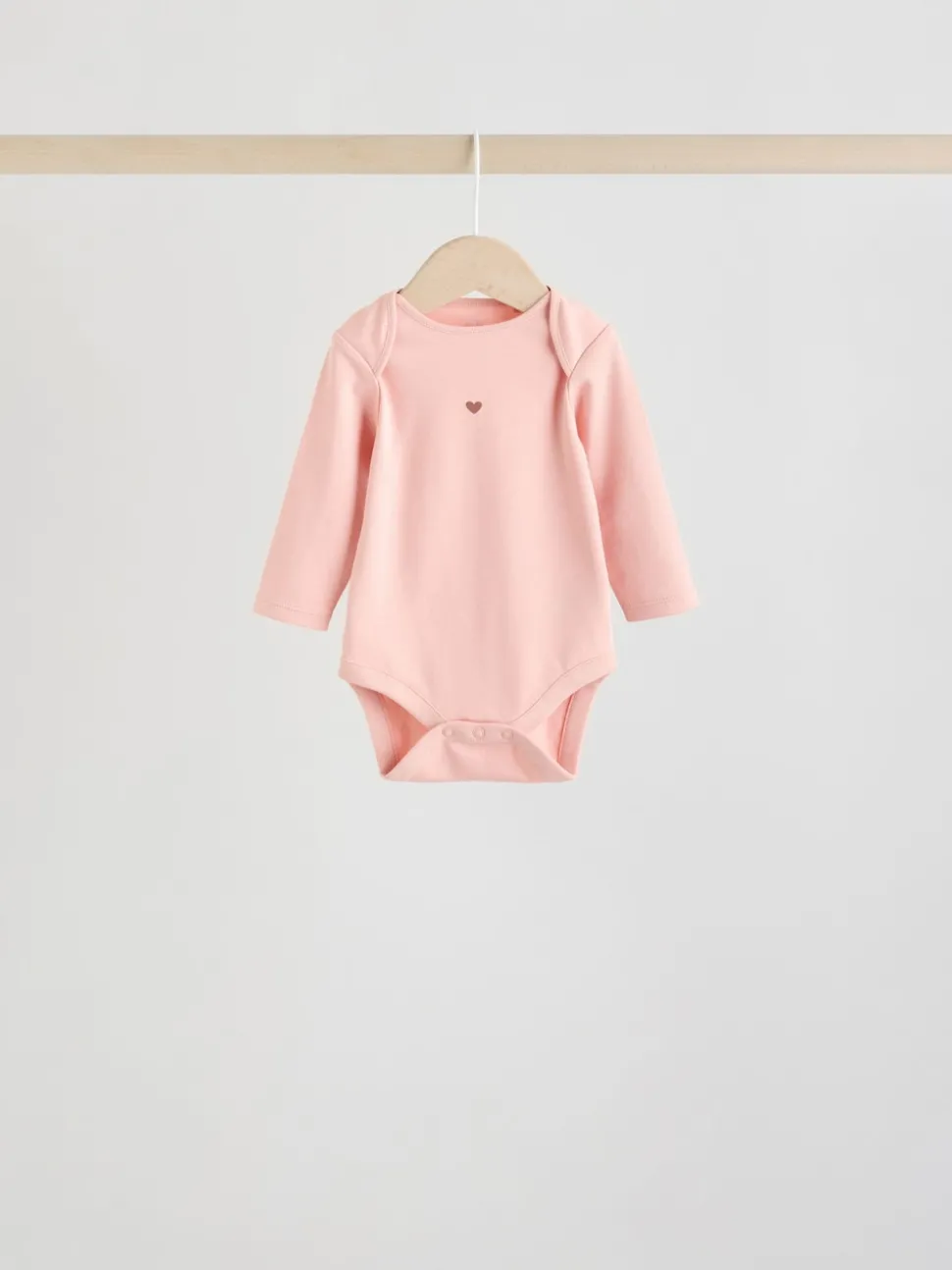 Neutral Bear Long Sleeve Baby Bodysuits 5 Pack