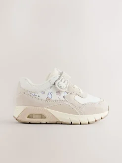 Neutral Miffy License Touch Fasten Trainers