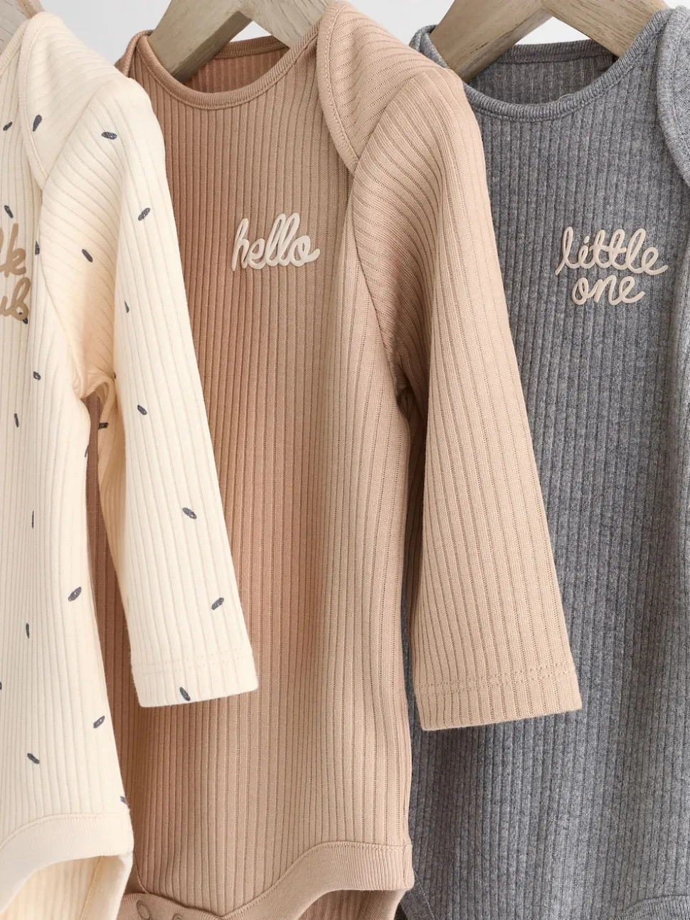 Neutral Milk Club Baby Bodysuits 3 Pack