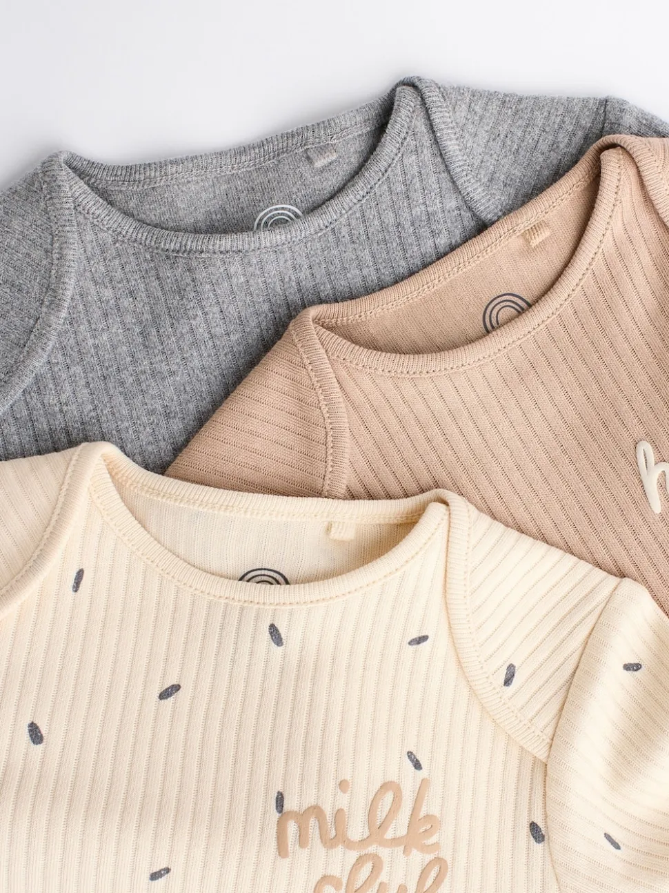 Neutral Milk Club Baby Bodysuits 3 Pack