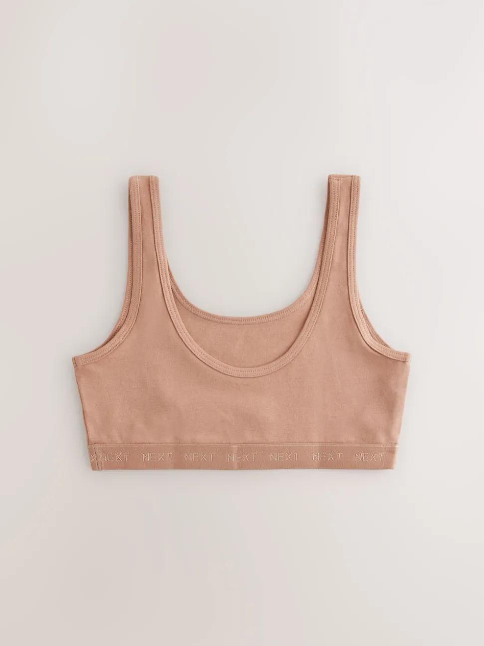 Neutral Scoop Crop Tops 3 Pack (5-16yrs)