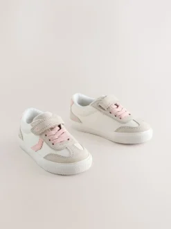 Neutral Touch Fastening Elastic Lace Trainers