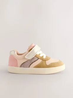 Neutral Touch Fastening Lace Elastic Trainers