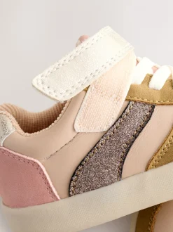 Neutral Touch Fastening Lace Elastic Trainers