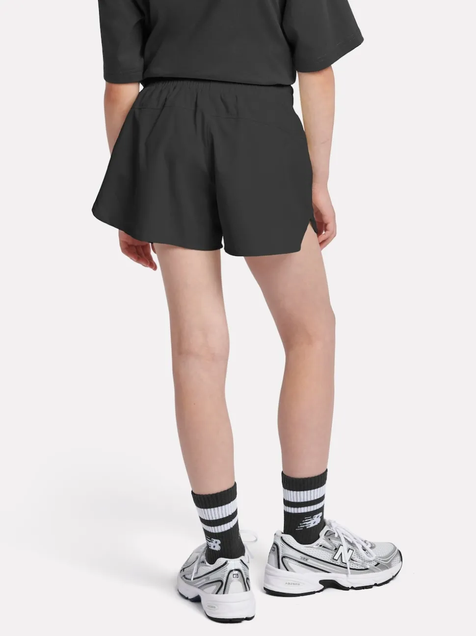 New Balance Black Kids Woven Shorts