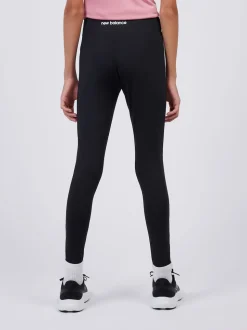 New Balance Black Performance Piping High Rise Leggings