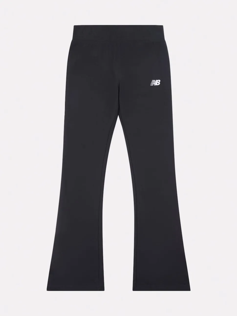 New Balance Black Small Logo Flare Leggings