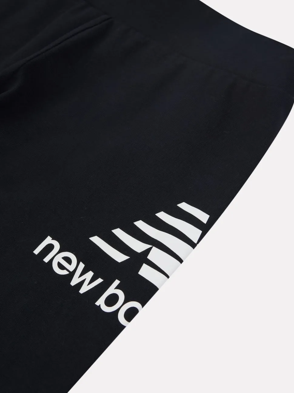 New Balance Black Stacked Logo Leggings