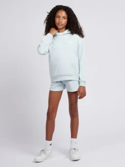 New Balance Blue Small French Terry Logo Hoodie