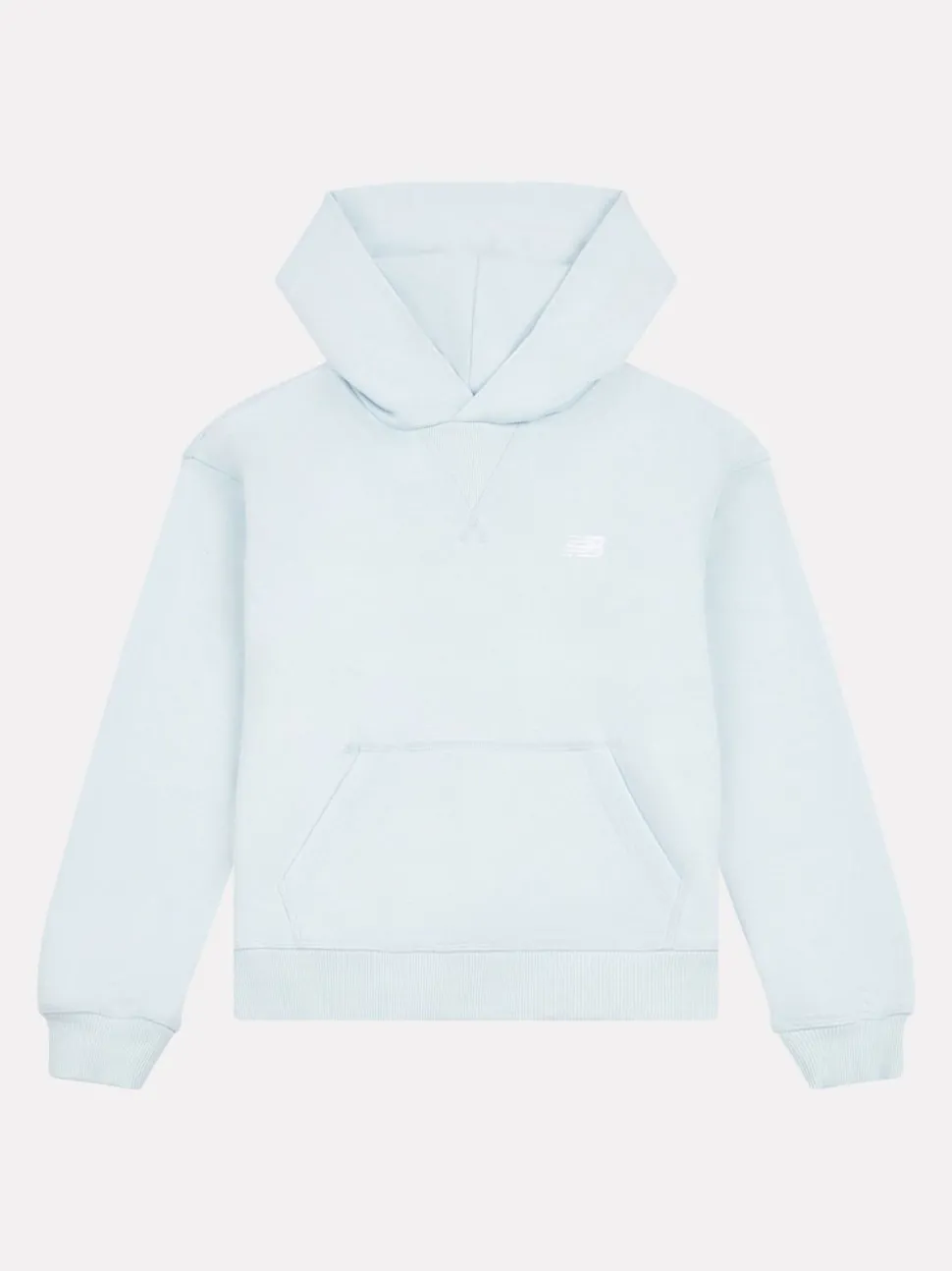 New Balance Blue Small French Terry Logo Hoodie