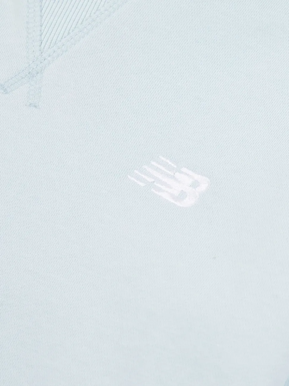New Balance Blue Small French Terry Logo Hoodie