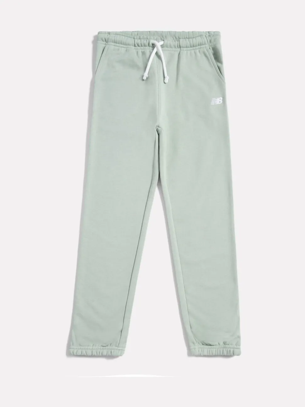 New Balance Green French Terry Small Logo Joggers
