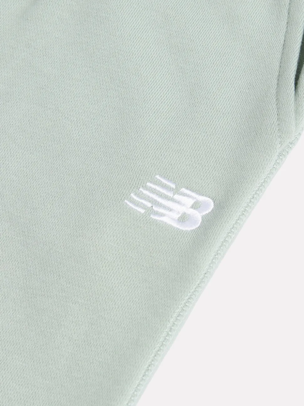 New Balance Green French Terry Small Logo Joggers
