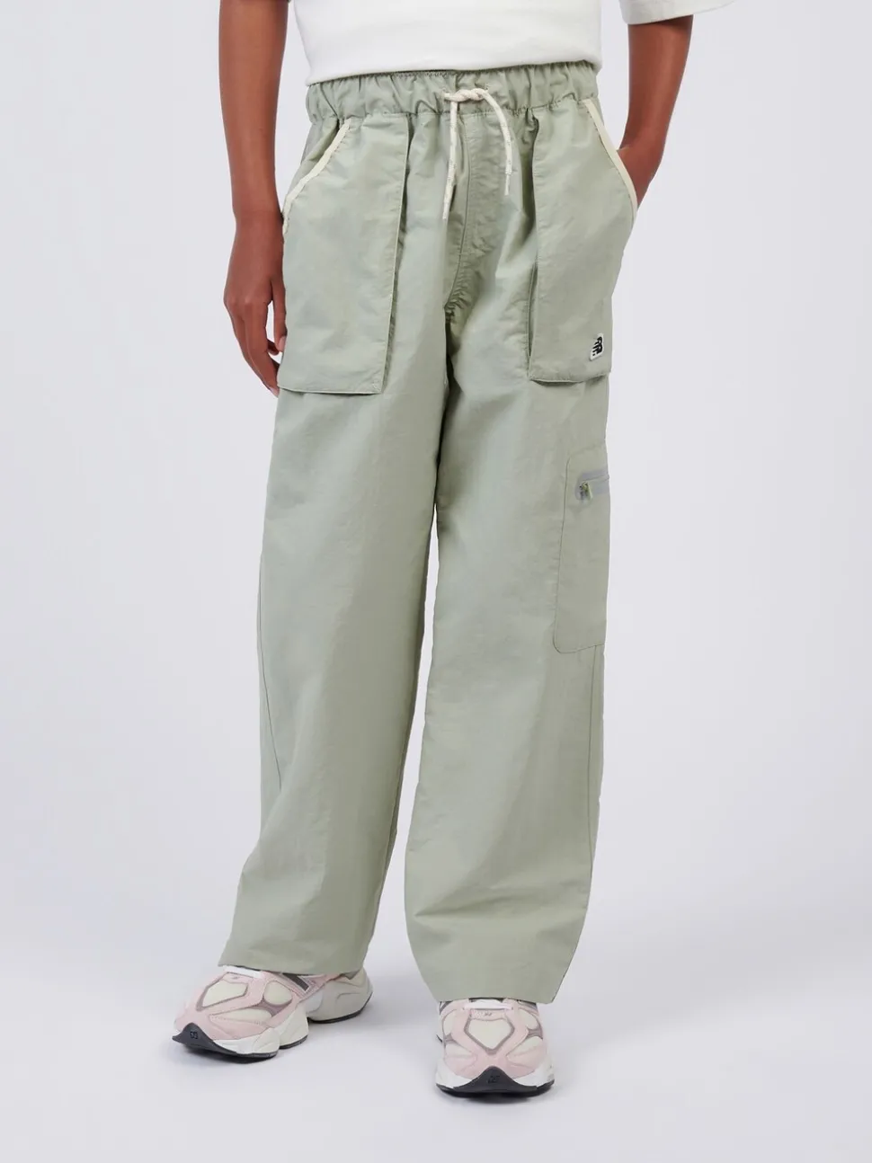 New Balance Green Premium Cargo Joggers