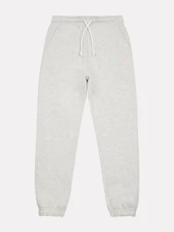 New Balance Grey Kids French Terry Small Logo Joggers