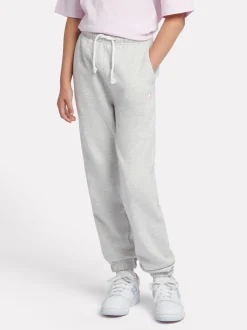 New Balance Grey Small Brush Back Logo Joggers