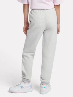 New Balance Grey Small Brush Back Logo Joggers
