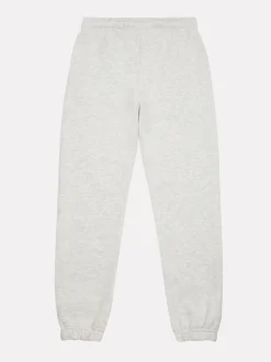 New Balance Grey Small Brush Back Logo Joggers
