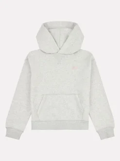 New Balance Grey Small French Terry Logo Hoodie