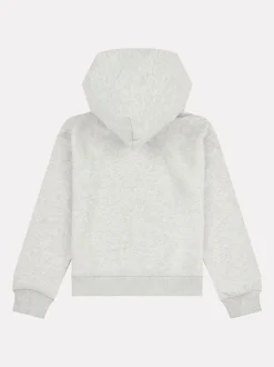 New Balance Grey Small French Terry Logo Hoodie