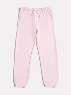 New Balance Light Pink French Terry Small Logo Joggers