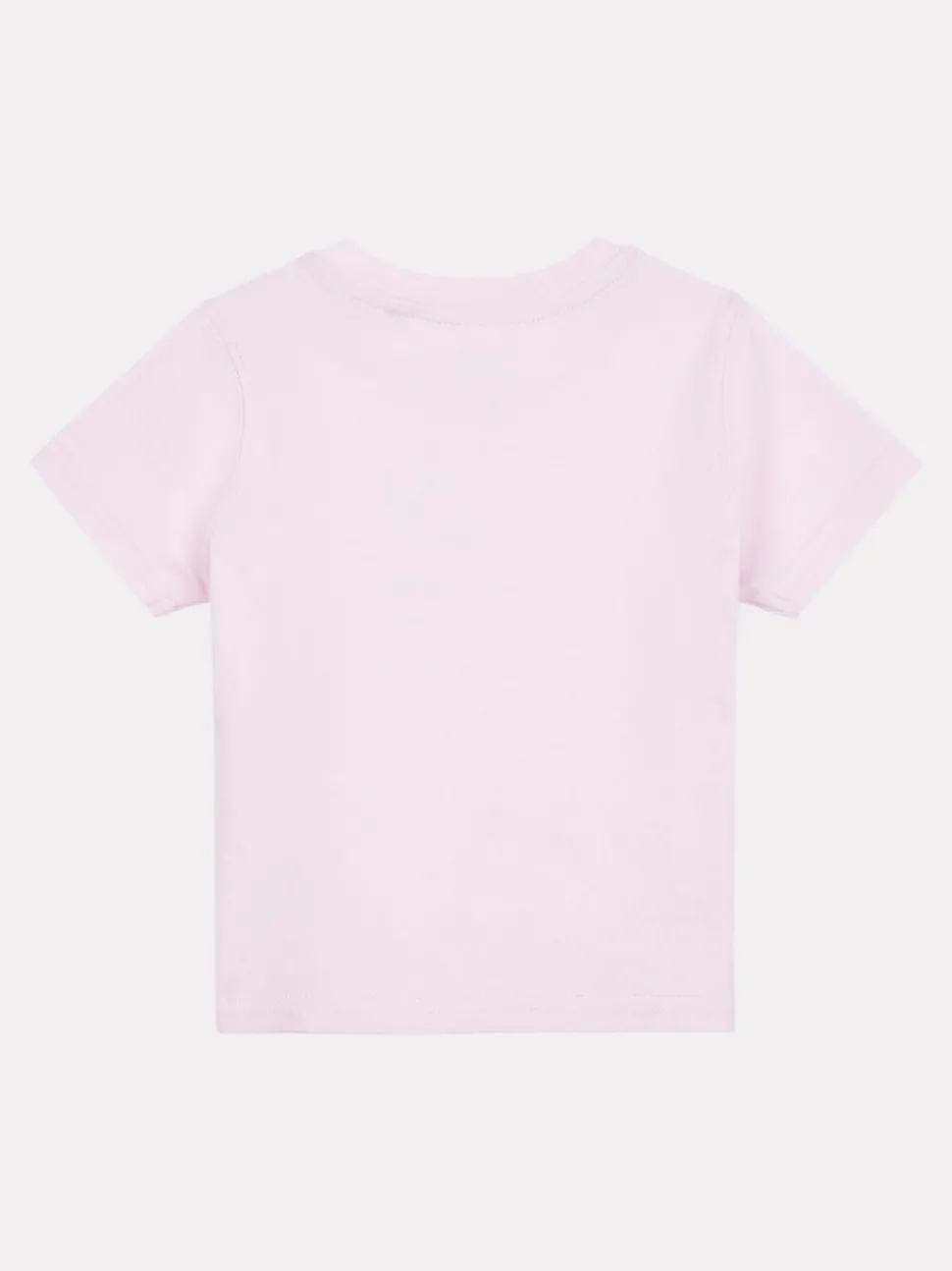 New Balance Light Pink Stacked Logo Cotton T-Shirt