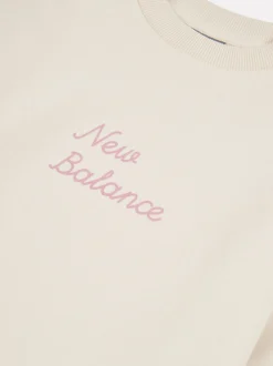 New Balance Natural Flower Shoe Graphic Print FT Crew Sweatshirt