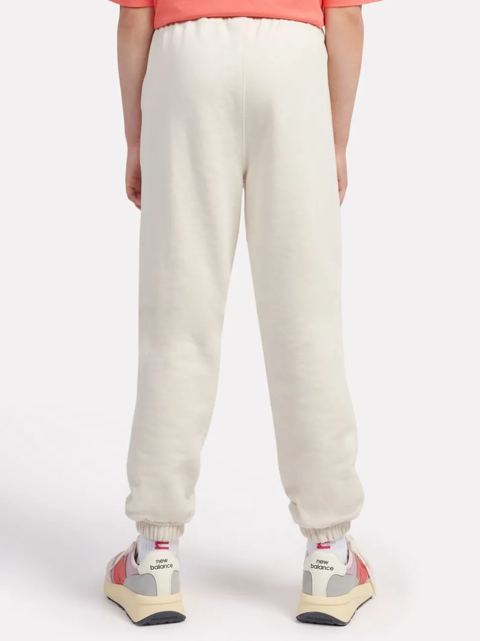 New Balance Natural Kids French Terry Small Logo Joggers