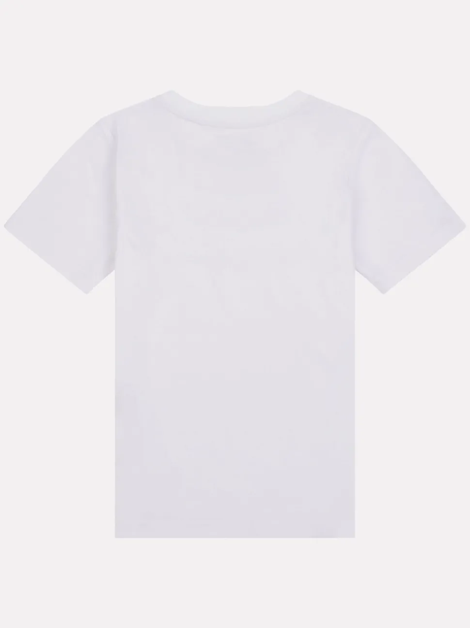 New Balance White Stacked Logo T-Shirt