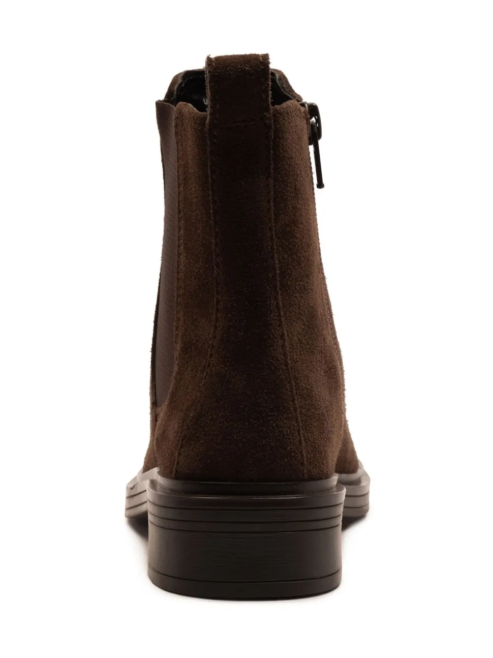 Off The Hook Brown Kiki Patent Leather Ankle Chelsea Boots