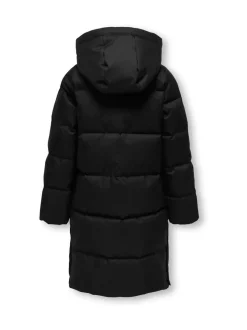 ONLY KIDS Black Puffer Coat