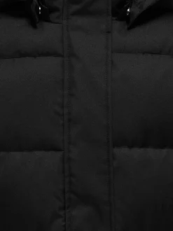 ONLY KIDS Black Puffer Coat
