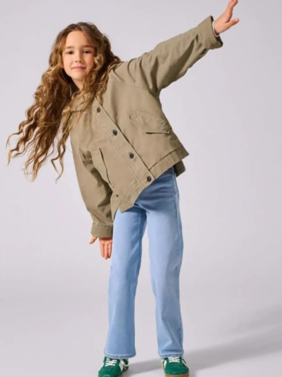 ONLY KIDS Blue Madison Wide Leg Jeans