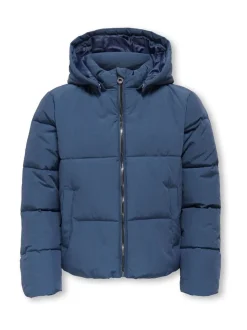 ONLY KIDS Blue Puffer Coat