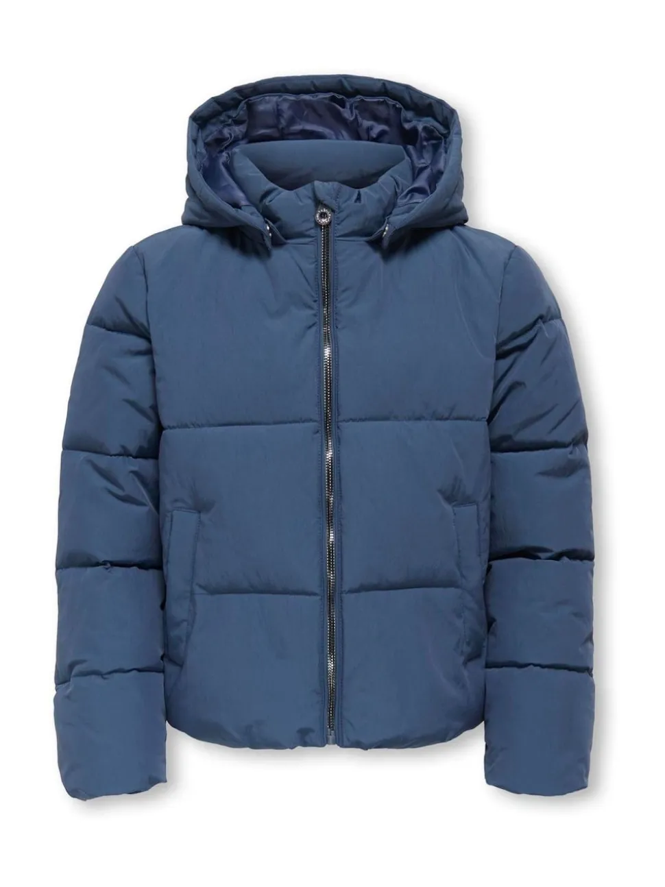 ONLY KIDS Blue Puffer Coat