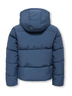 ONLY KIDS Blue Puffer Coat