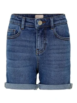 ONLY KIDS Blue Stretch Denim Shorts