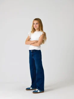ONLY KIDS Blue Wide Leg Sylvie Denim Jeans