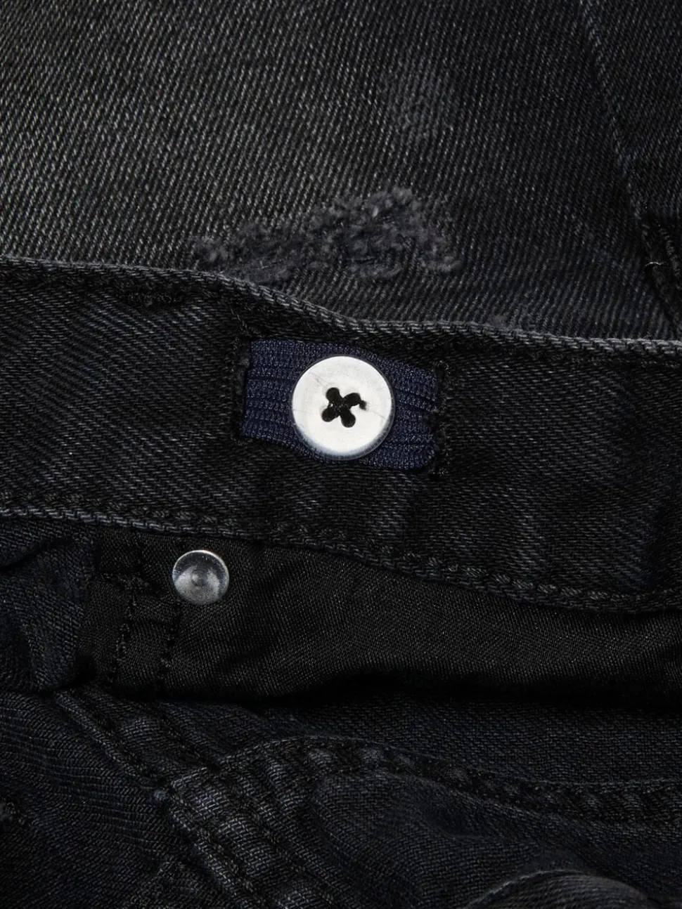 ONLY KIDS Denim Black Shorts With Belt