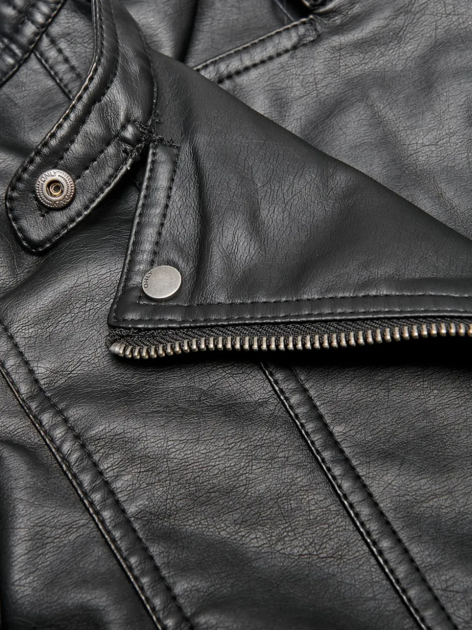 ONLY KIDS Faux Leather Biker Jacket